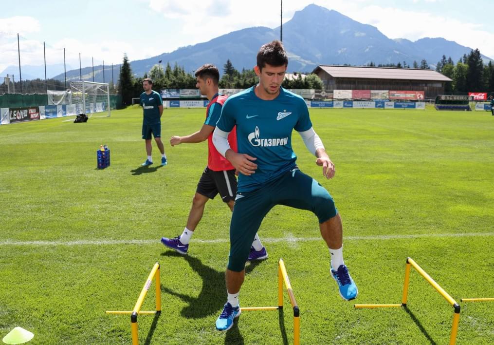 «Газпром»-тренировочные сборы в Австрии: 18 июня, утренняя тренировка