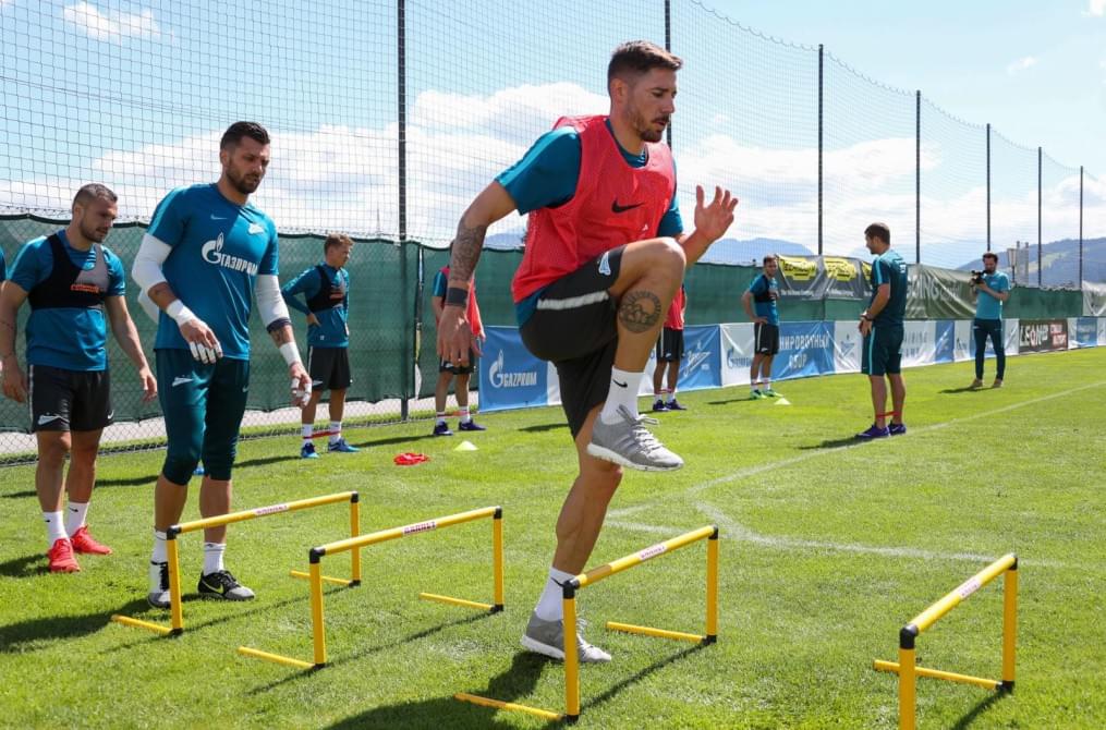 «Газпром»-тренировочные сборы в Австрии: 18 июня, утренняя тренировка