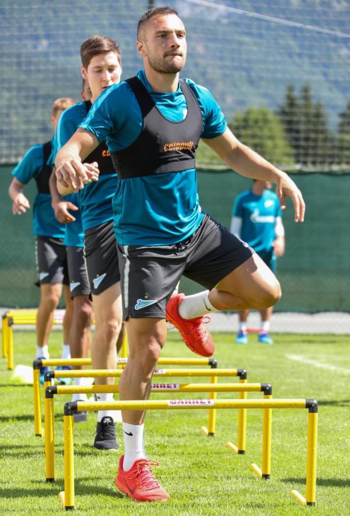 «Газпром»-тренировочные сборы в Австрии: 18 июня, утренняя тренировка