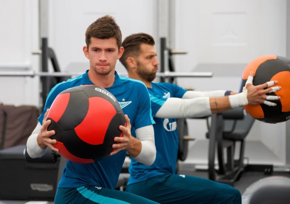 «Газпром»-тренировочные сборы в Австрии: 18 июня, утренняя тренировка