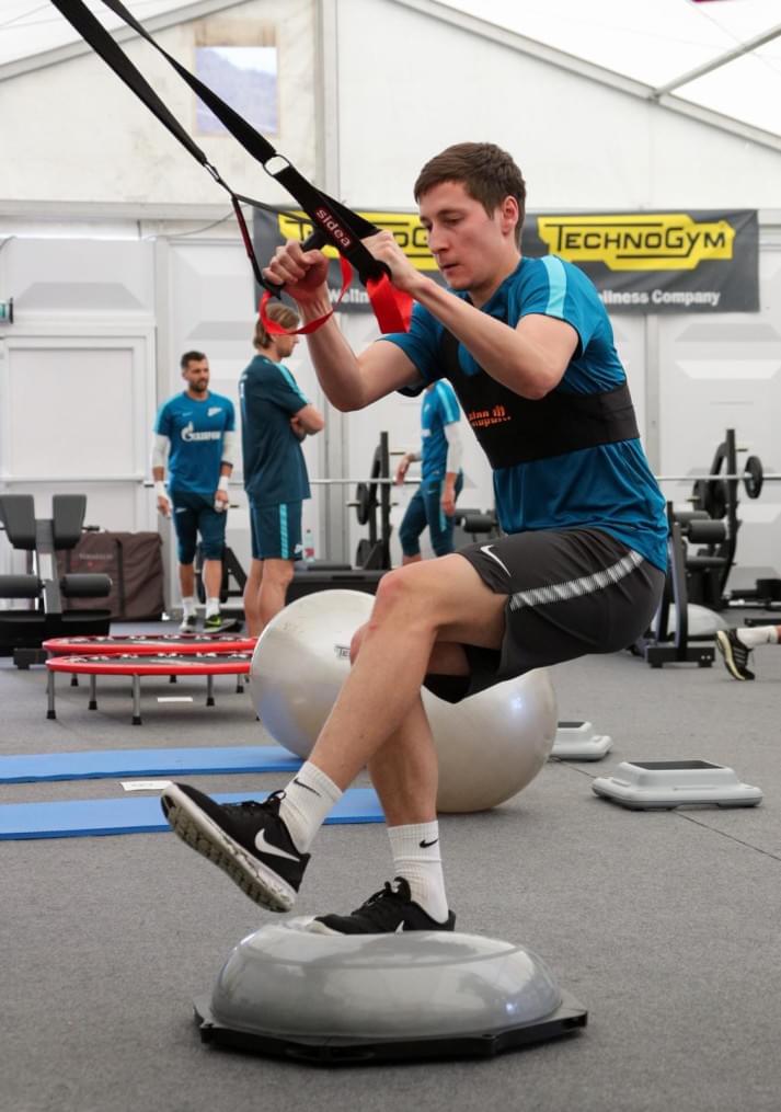 «Газпром»-тренировочные сборы в Австрии: 18 июня, утренняя тренировка