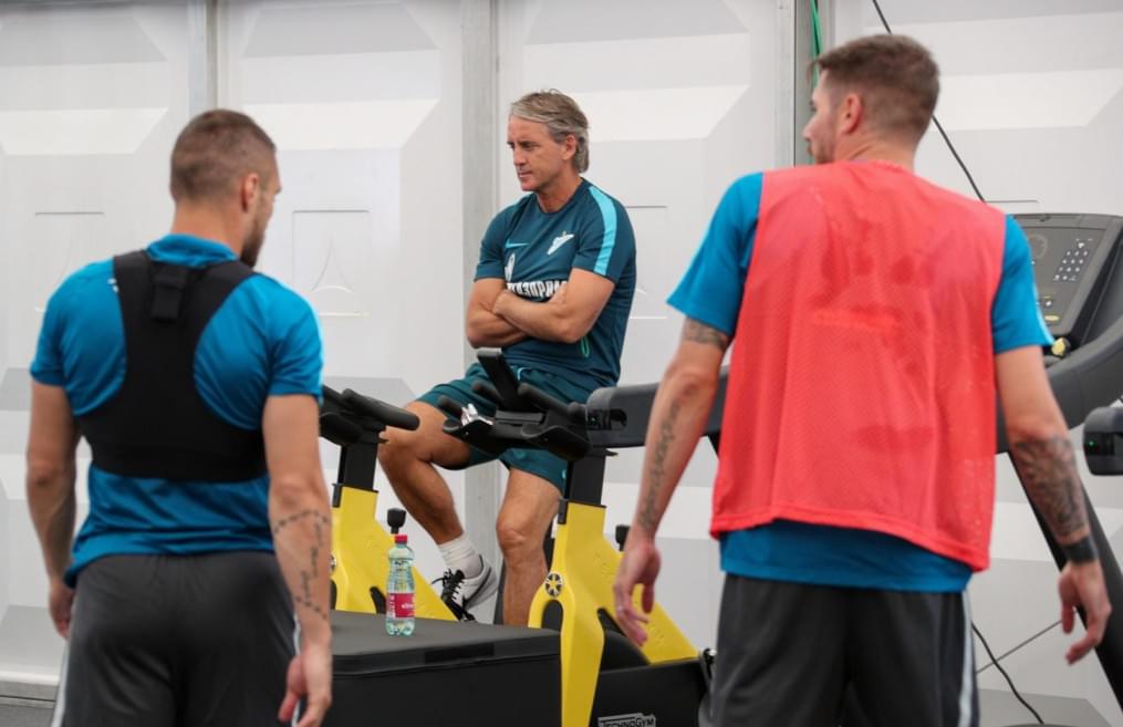 «Газпром»-тренировочные сборы в Австрии: 18 июня, утренняя тренировка