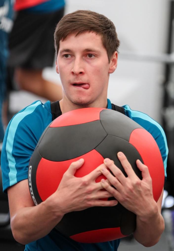 «Газпром»-тренировочные сборы в Австрии: 18 июня, утренняя тренировка