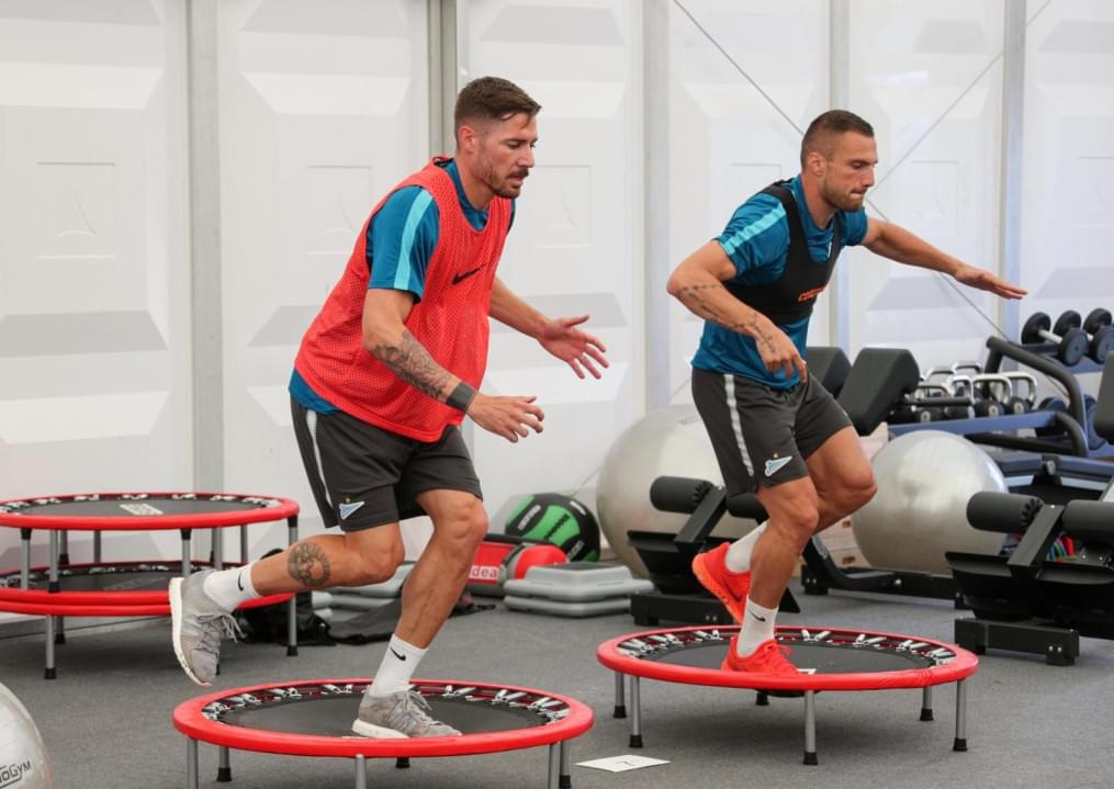 «Газпром»-тренировочные сборы в Австрии: 18 июня, утренняя тренировка