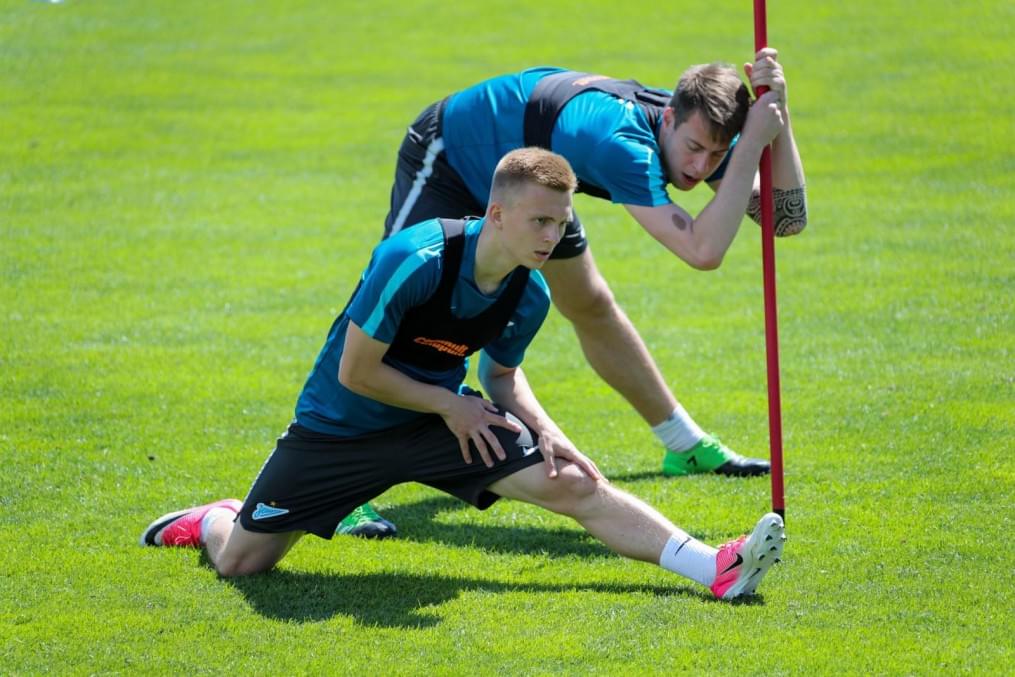 «Газпром»-тренировочные сборы в Австрии: 18 июня, утренняя тренировка