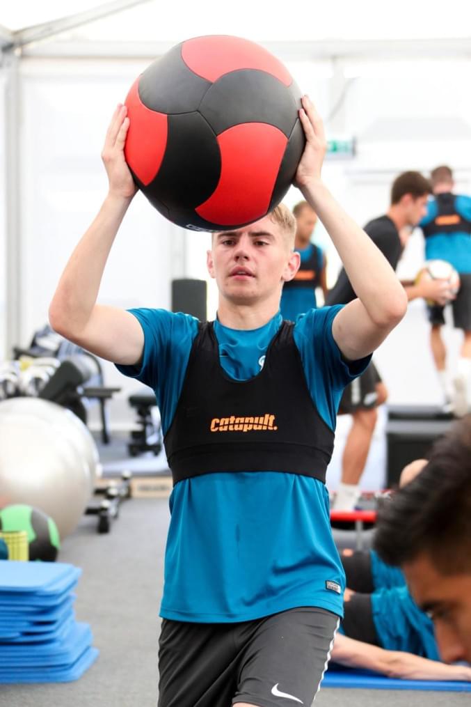 «Газпром»-тренировочные сборы в Австрии: 23 июня, утренняя тренировка