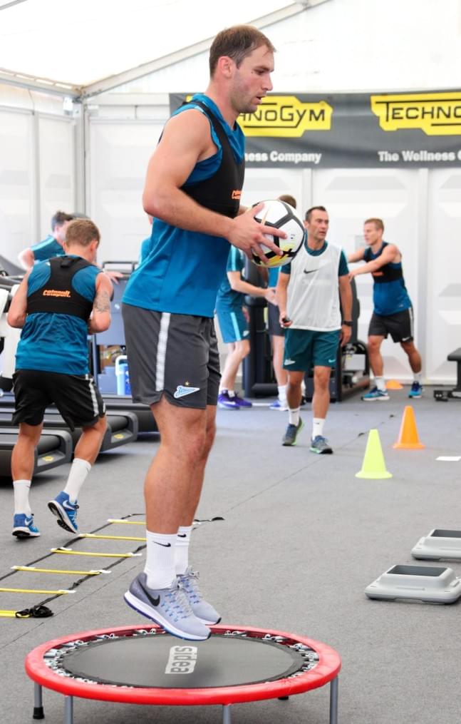 «Газпром»-тренировочные сборы в Австрии: 23 июня, утренняя тренировка