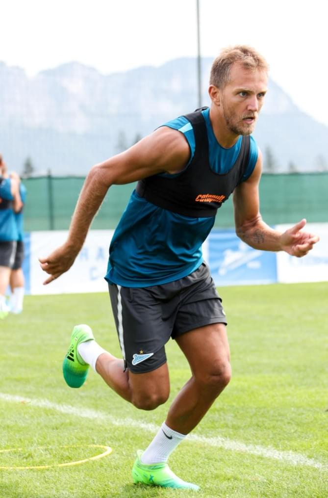 «Газпром»-тренировочные сборы в Австрии: 23 июня, утренняя тренировка