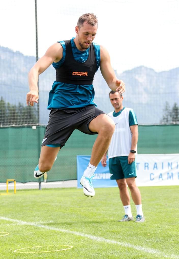 «Газпром»-тренировочные сборы в Австрии: 23 июня, утренняя тренировка