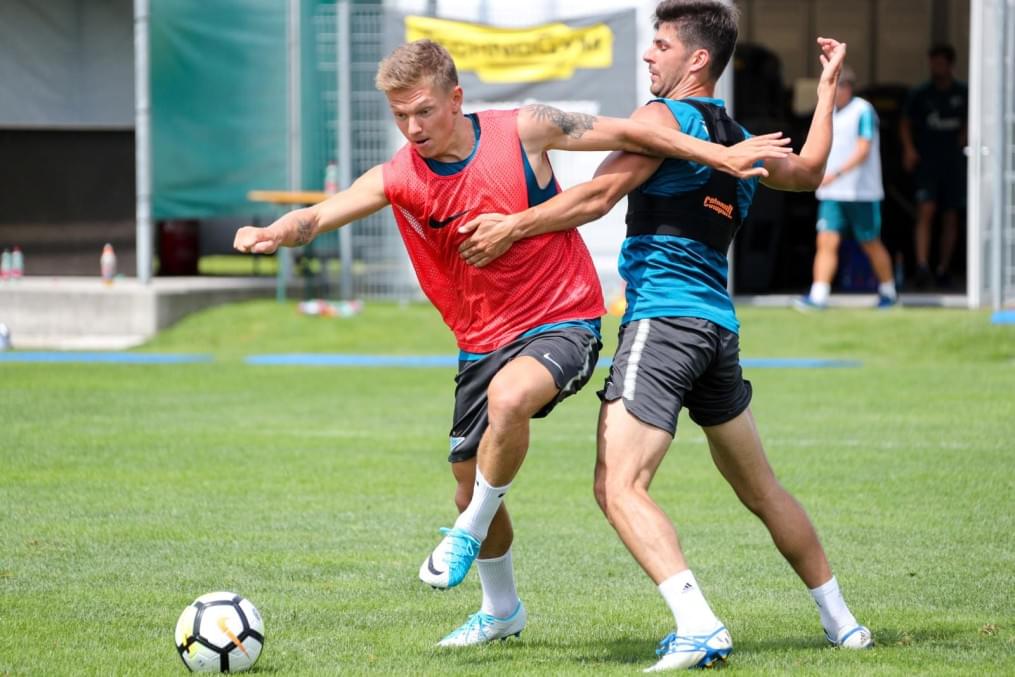 «Газпром»-тренировочные сборы в Австрии: 23 июня, утренняя тренировка