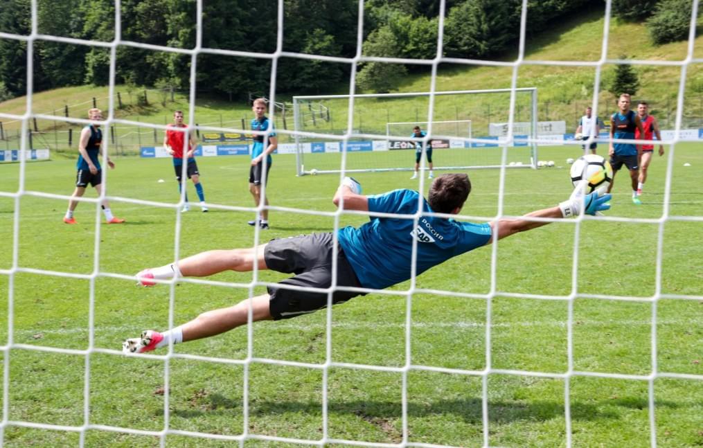 «Газпром»-тренировочные сборы в Австрии: 23 июня, утренняя тренировка