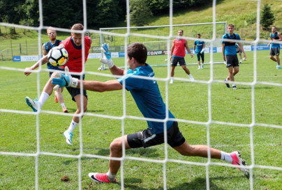 «Газпром»-тренировочные сборы в Австрии: 23 июня, утренняя тренировка