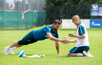 «Газпром»-тренировочные сборы в Австрии: 23 июня, утренняя тренировка