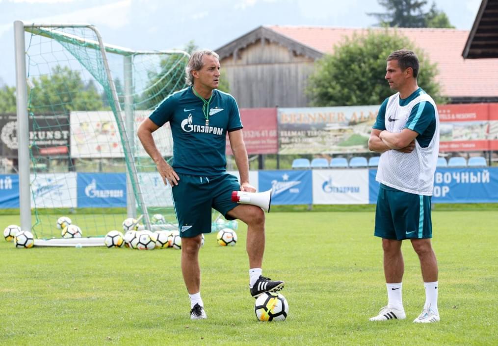 «Газпром»-тренировочные сборы в Австрии: 23 июня, утренняя тренировка