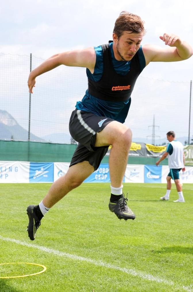 «Газпром»-тренировочные сборы в Австрии: 23 июня, утренняя тренировка