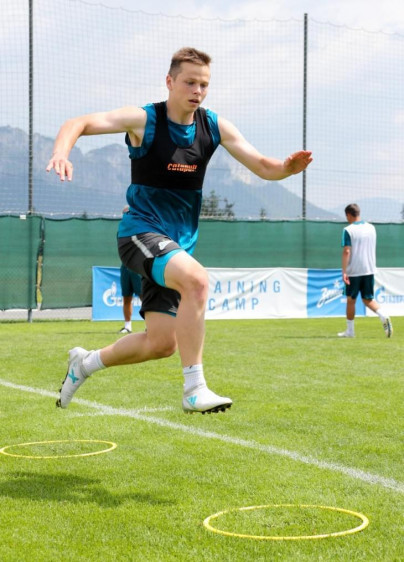 «Газпром»-тренировочные сборы в Австрии: 23 июня, утренняя тренировка