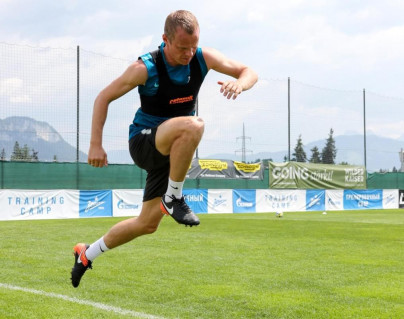 «Газпром»-тренировочные сборы в Австрии: 23 июня, утренняя тренировка