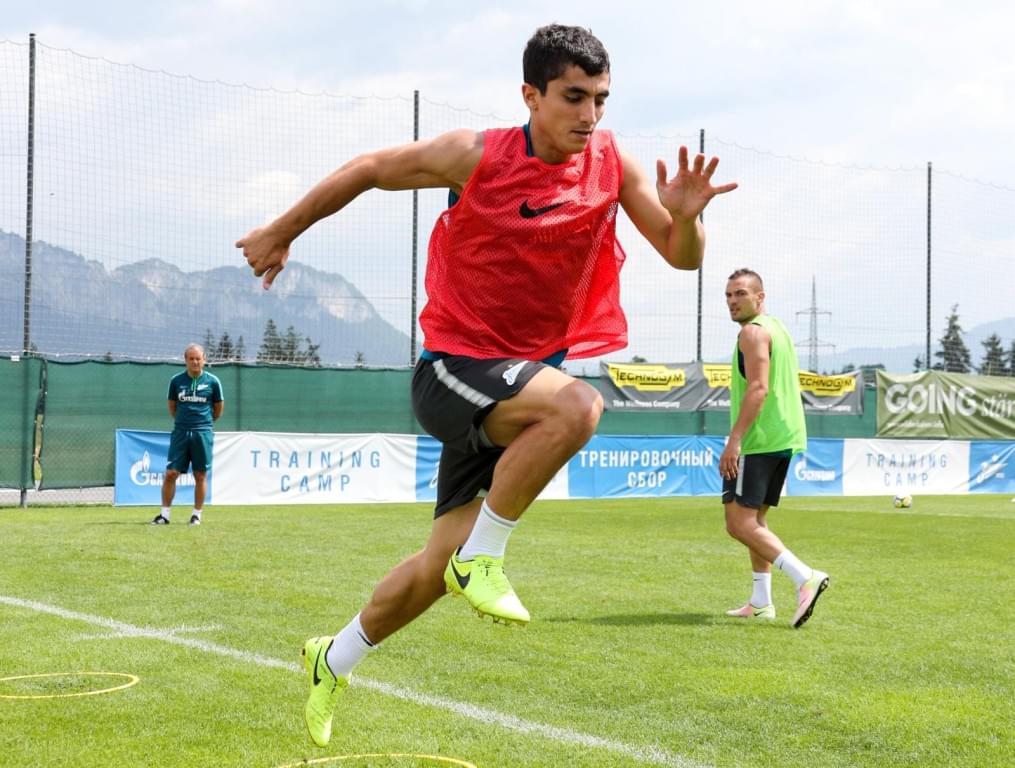 «Газпром»-тренировочные сборы в Австрии: 23 июня, утренняя тренировка