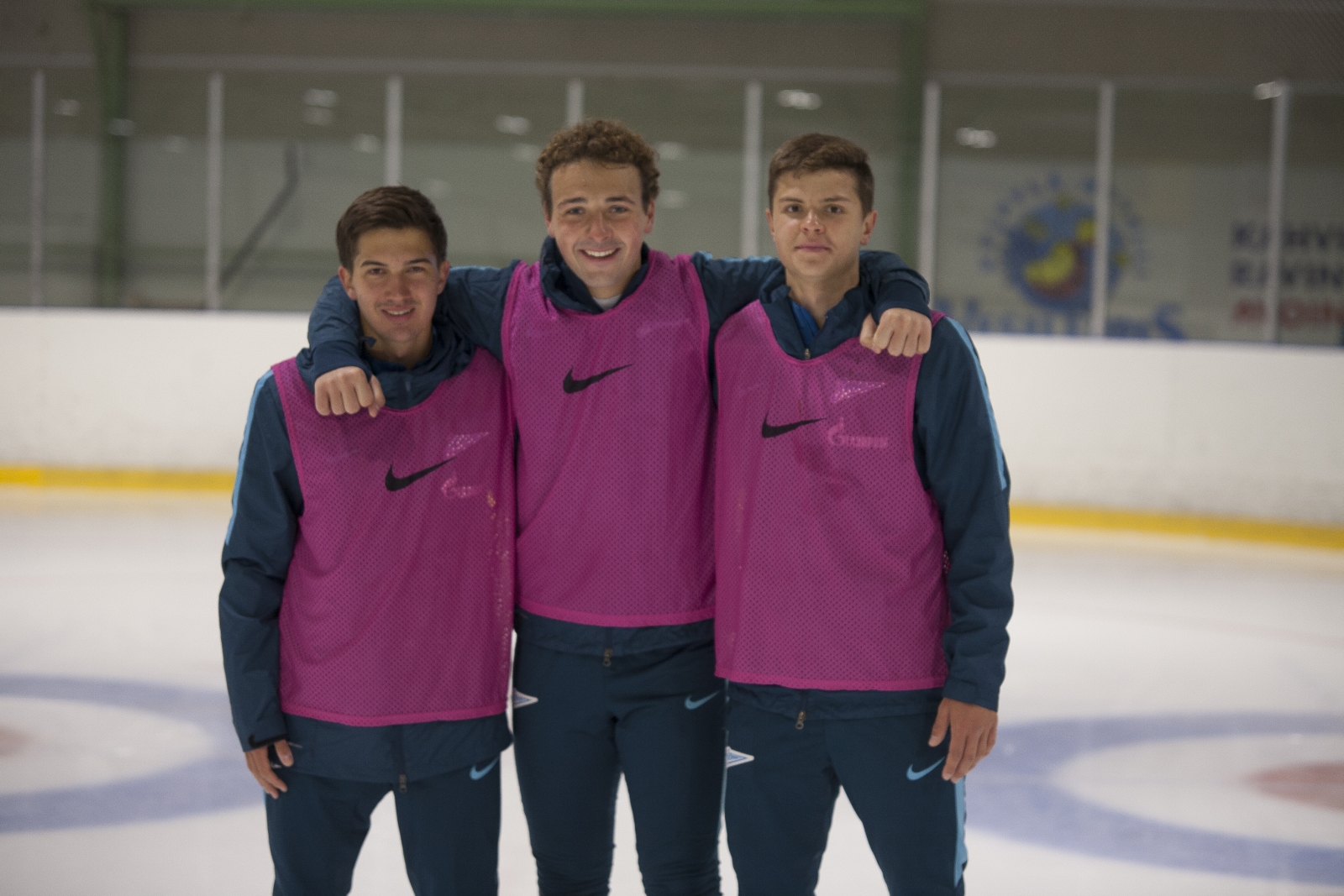 Тренировка «Зенита»-2 на льду