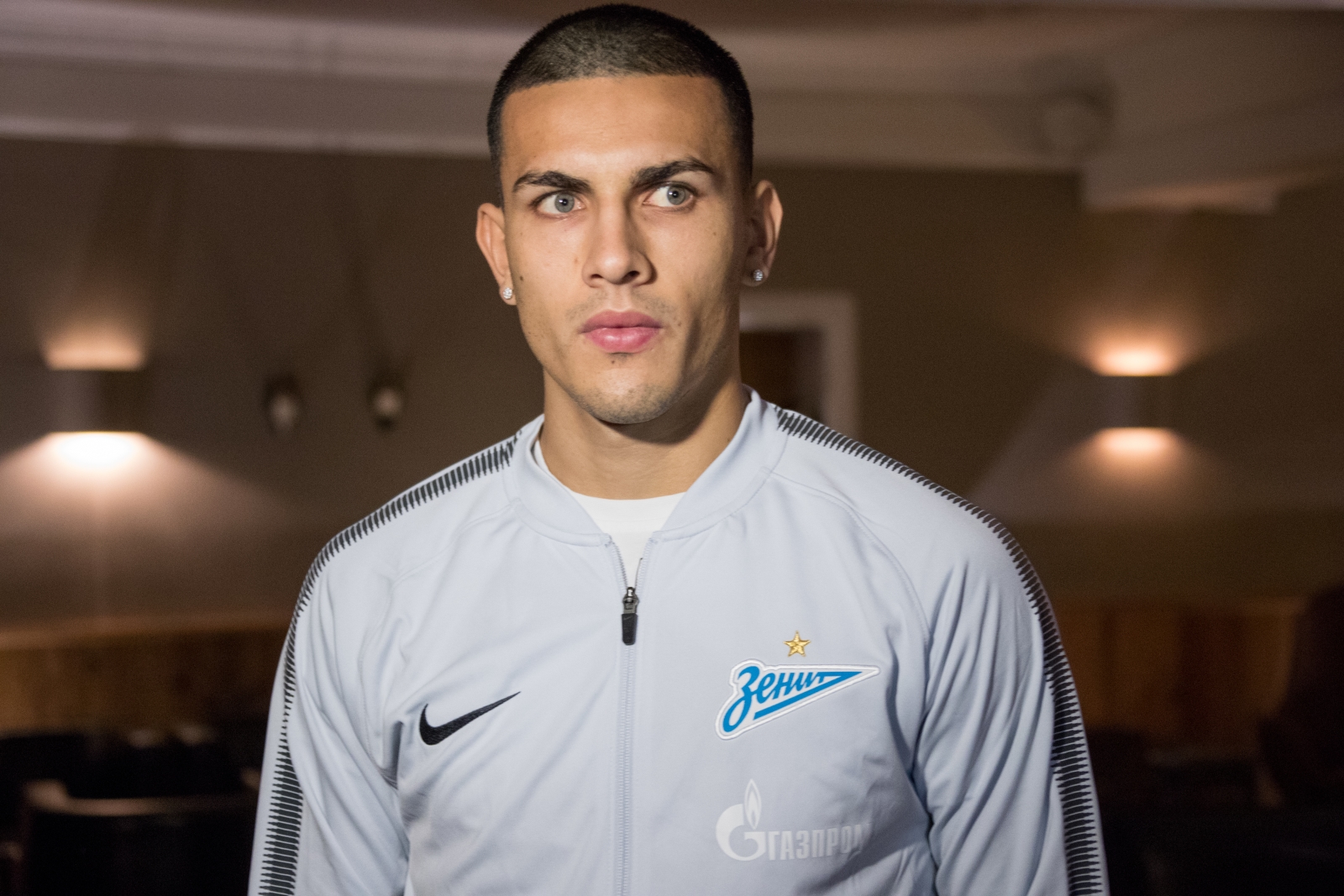 Леандро Паредес, первый день в «Зените»