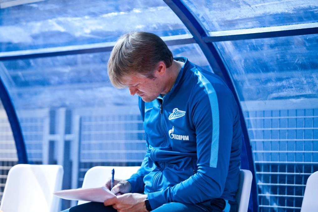 Матч между командами академий «Зенита» и московского «Спартака»