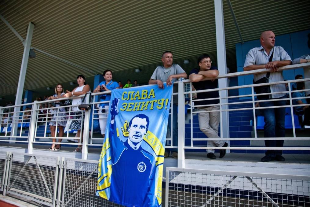 Матч между командами академий «Зенита» и московского «Спартака»