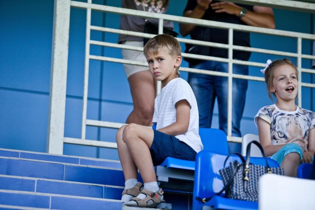 Матч между командами академий «Зенита» и московского «Спартака»