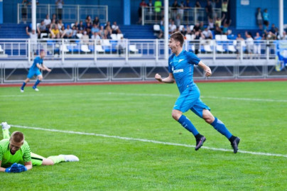 Матч между командами академий «Зенита» и московского «Спартака»