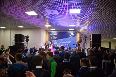 «Live на Крестовском»: выступление ВИА «Пролетарское танго»