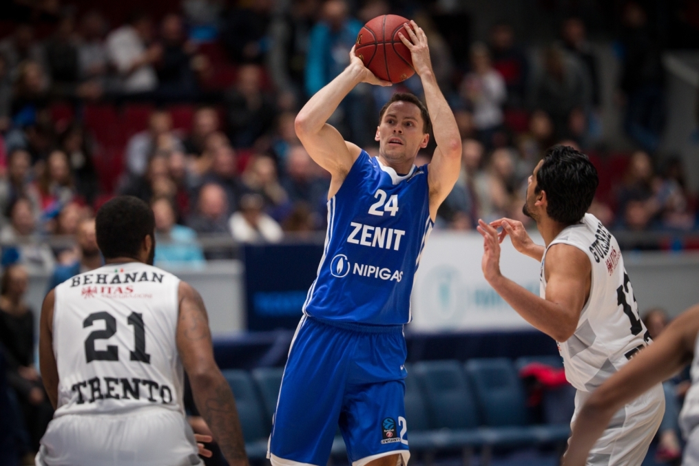 Еврокубок 2017/2018, «Зенит» — «Доломити Энергия Тренто»