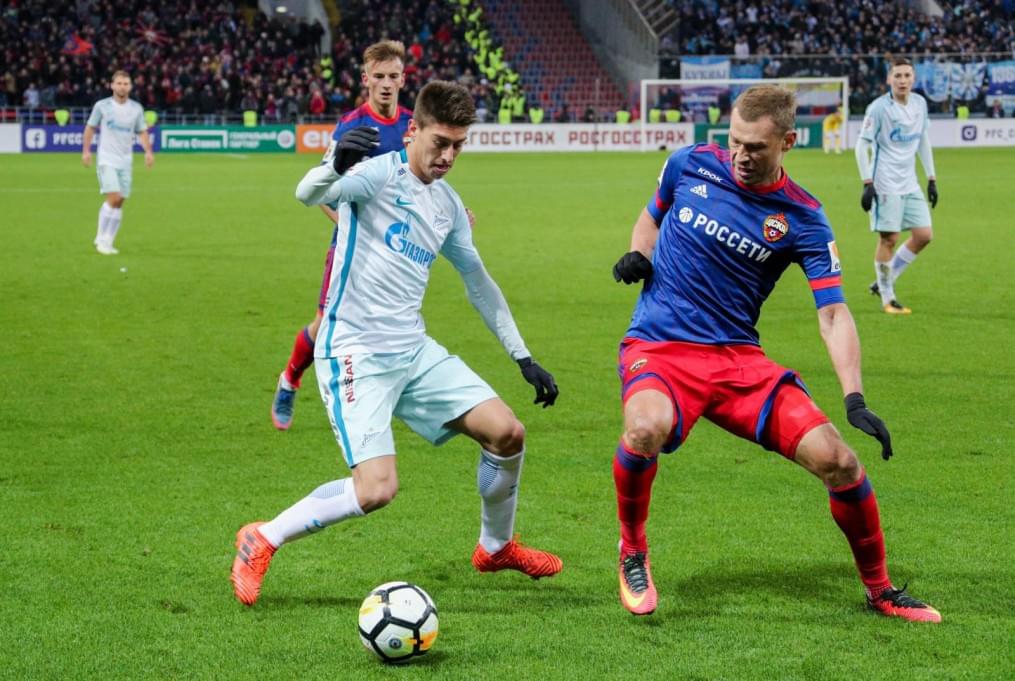 РОСГОССТРАХ-Чемпионат России 2017/18, ЦСКА — «Зенит»