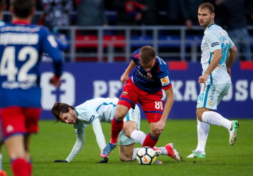 РОСГОССТРАХ-Чемпионат России 2017/18, ЦСКА — «Зенит»