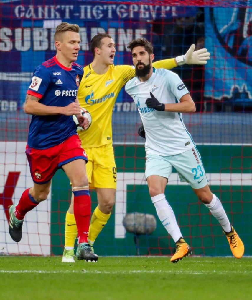 РОСГОССТРАХ-Чемпионат России 2017/18, ЦСКА — «Зенит»