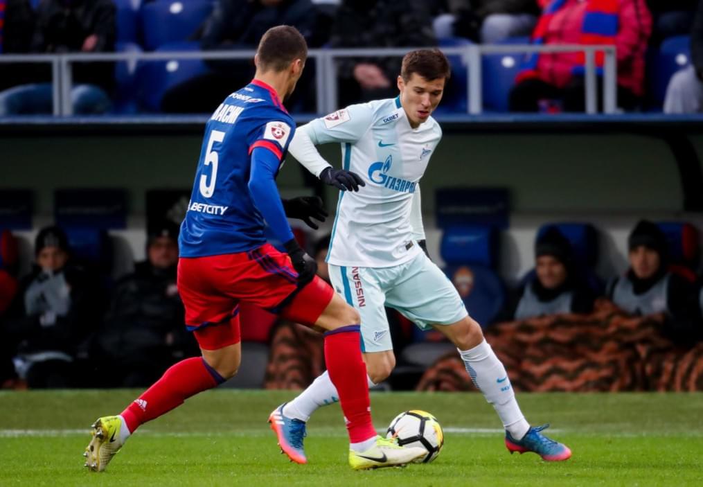 РОСГОССТРАХ-Чемпионат России 2017/18, ЦСКА — «Зенит»