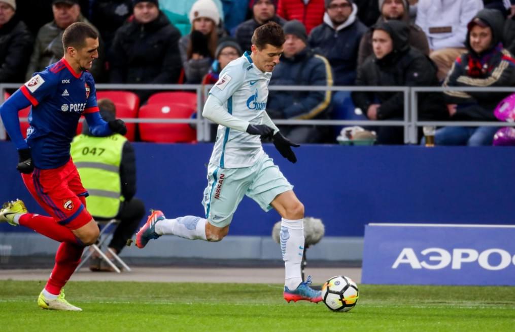 РОСГОССТРАХ-Чемпионат России 2017/18, ЦСКА — «Зенит»