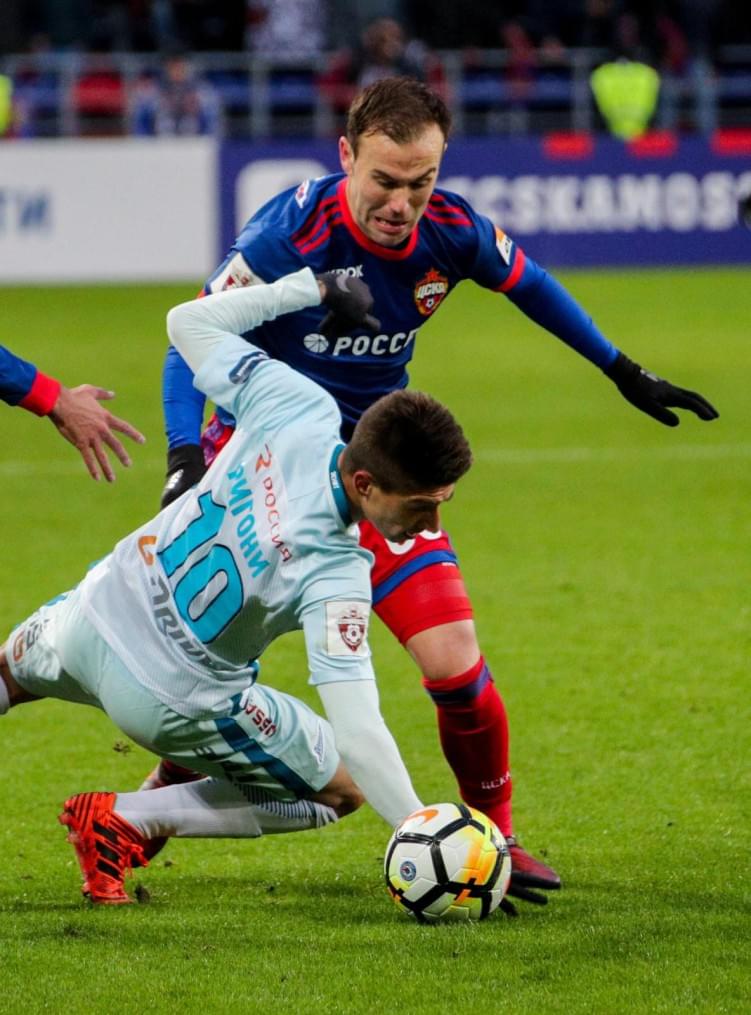 РОСГОССТРАХ-Чемпионат России 2017/18, ЦСКА — «Зенит»