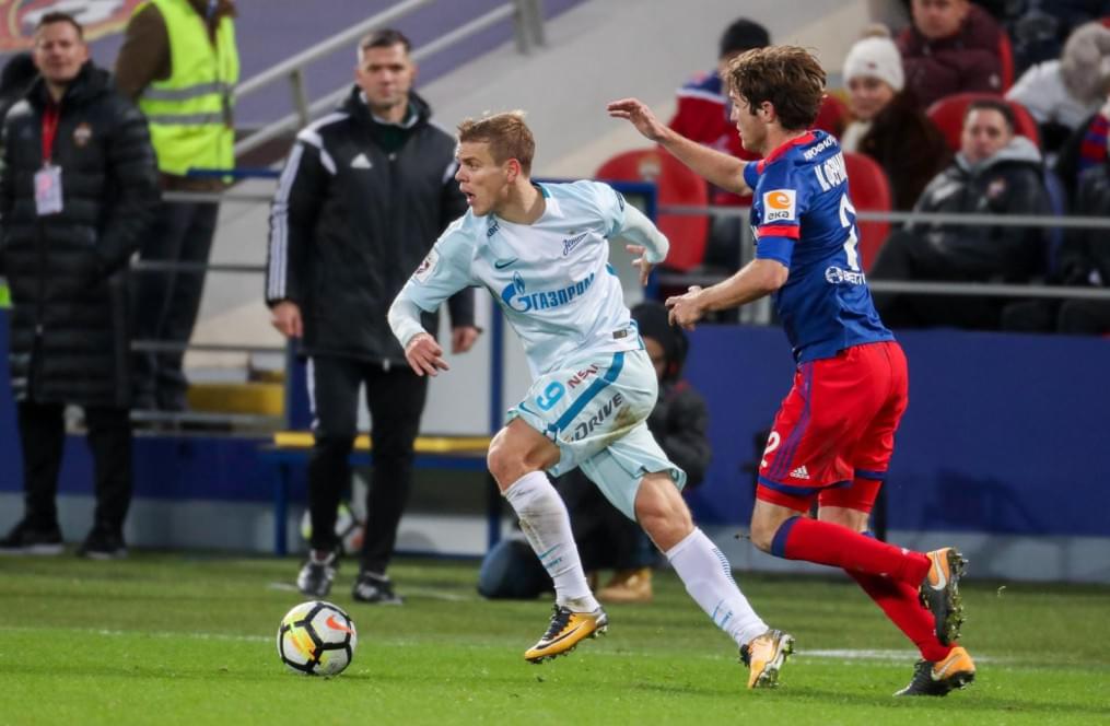 РОСГОССТРАХ-Чемпионат России 2017/18, ЦСКА — «Зенит»