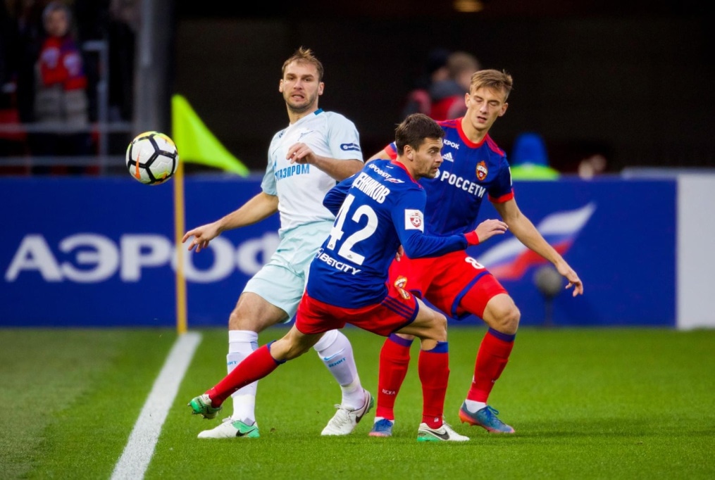 РОСГОССТРАХ-Чемпионат России 2017/18, ЦСКА — «Зенит»