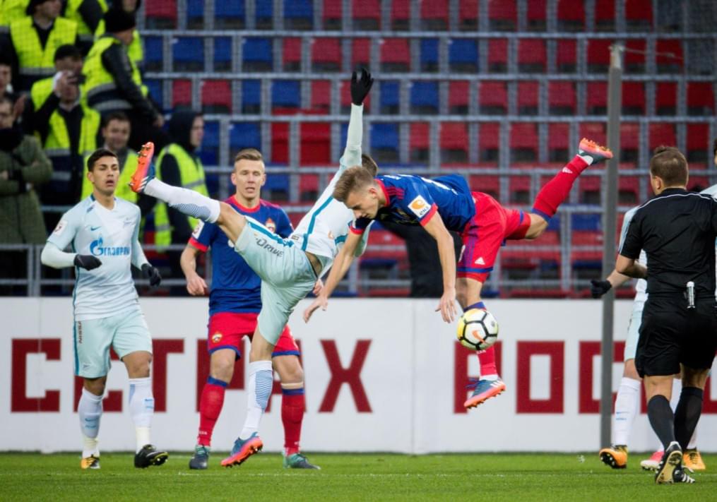 РОСГОССТРАХ-Чемпионат России 2017/18, ЦСКА — «Зенит»