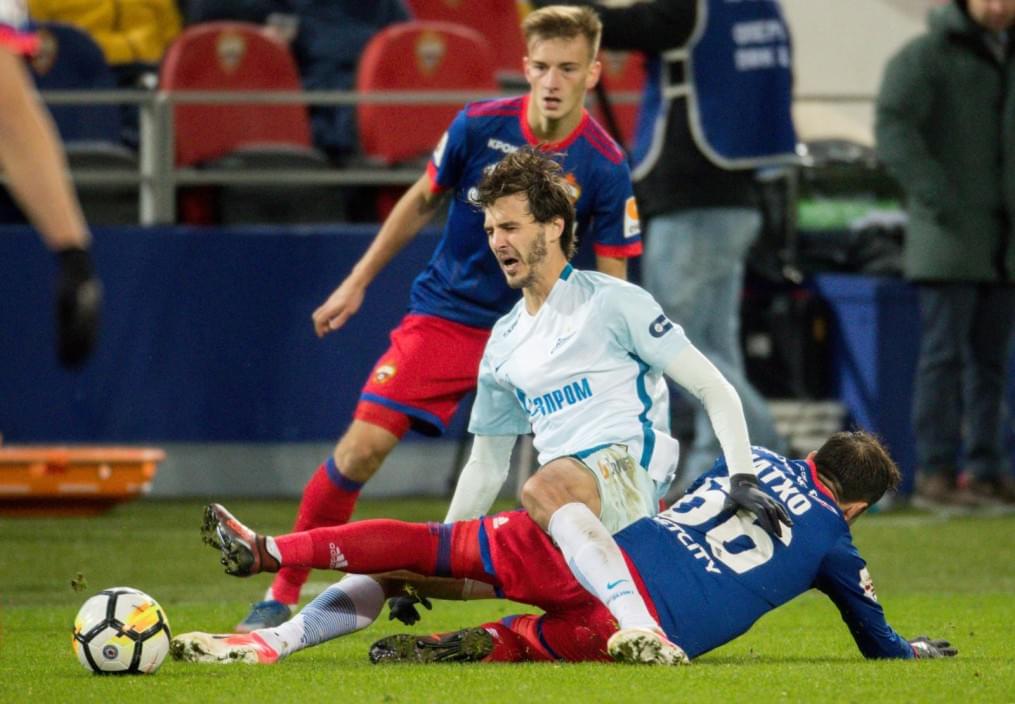 РОСГОССТРАХ-Чемпионат России 2017/18, ЦСКА — «Зенит»