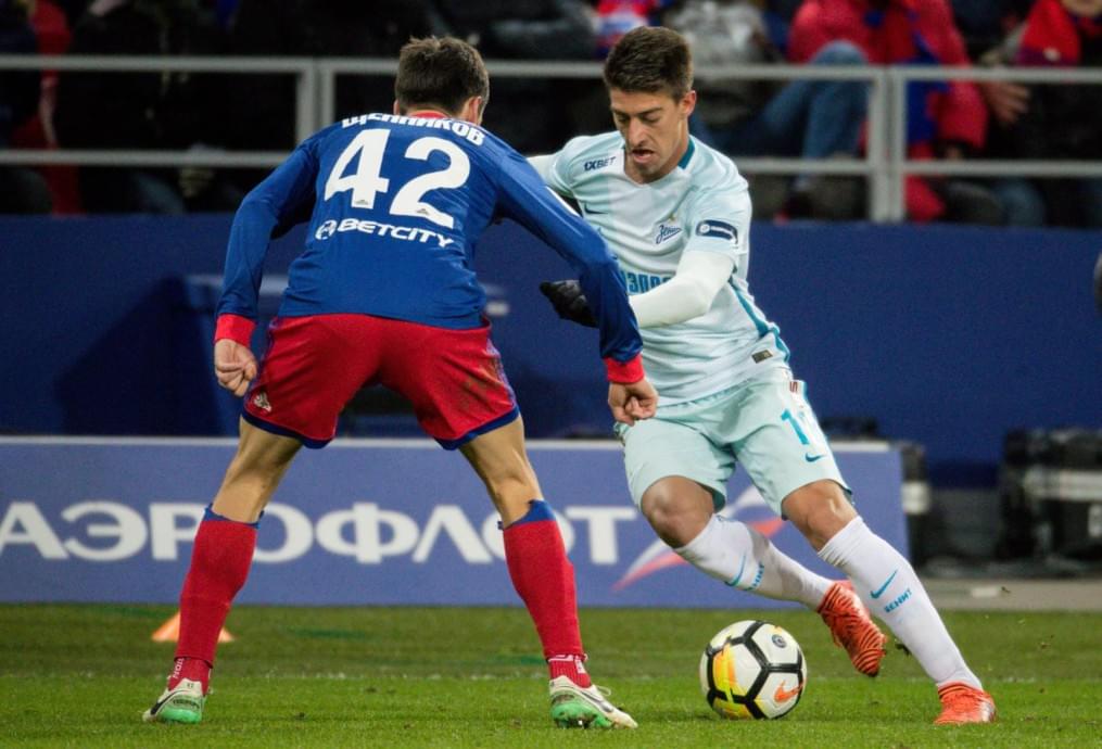 РОСГОССТРАХ-Чемпионат России 2017/18, ЦСКА — «Зенит»