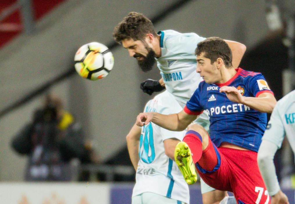 РОСГОССТРАХ-Чемпионат России 2017/18, ЦСКА — «Зенит»