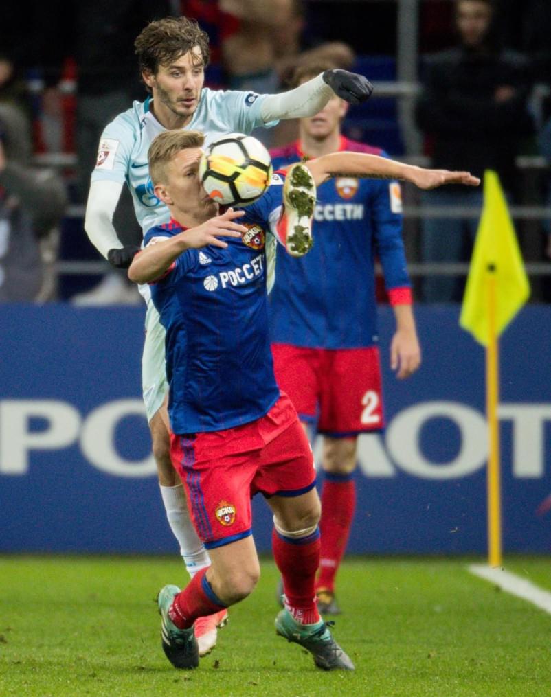 РОСГОССТРАХ-Чемпионат России 2017/18, ЦСКА — «Зенит»