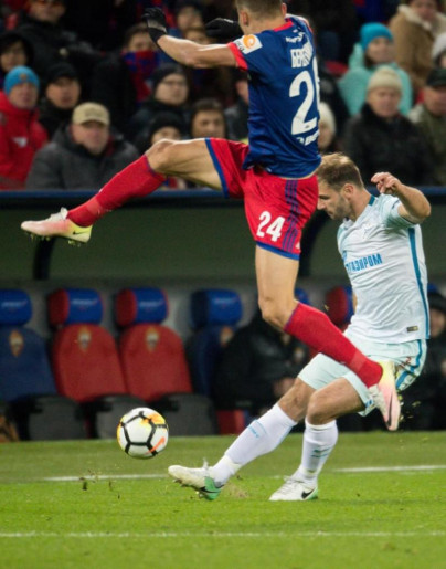 РОСГОССТРАХ-Чемпионат России 2017/18, ЦСКА — «Зенит»