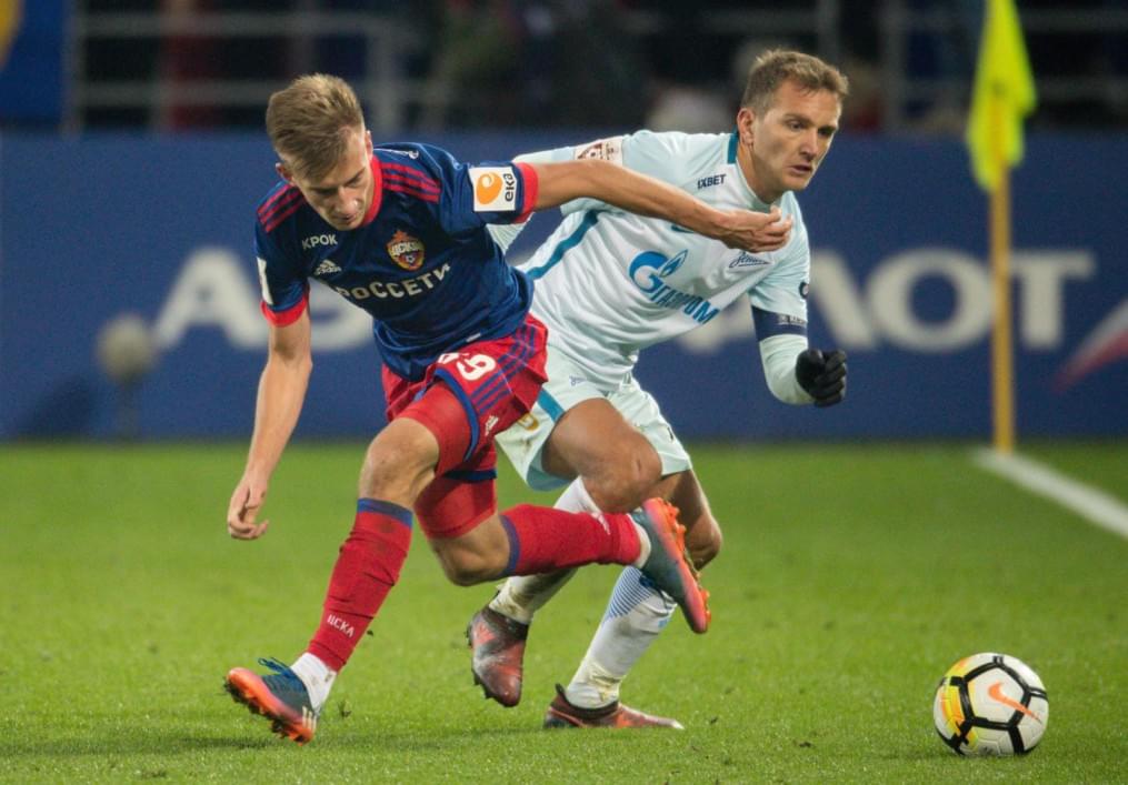 РОСГОССТРАХ-Чемпионат России 2017/18, ЦСКА — «Зенит»