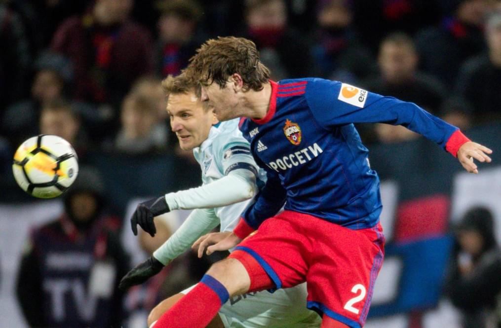 РОСГОССТРАХ-Чемпионат России 2017/18, ЦСКА — «Зенит»