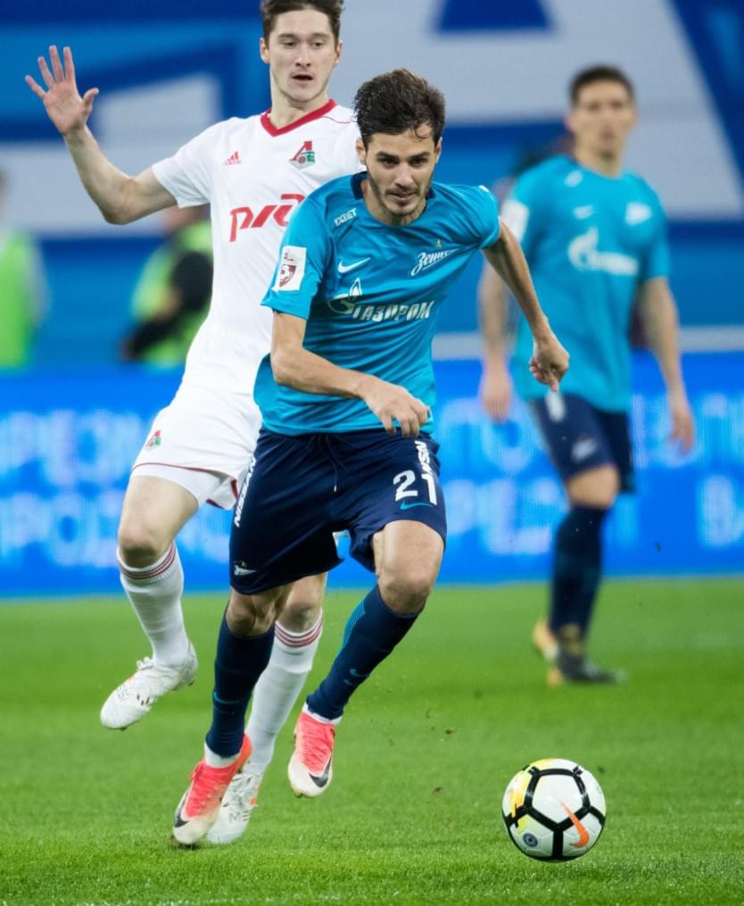 РОСГОССТРАХ-Чемпионат России 2017/18, 15-й тур, «Зенит» — «Локомотив»