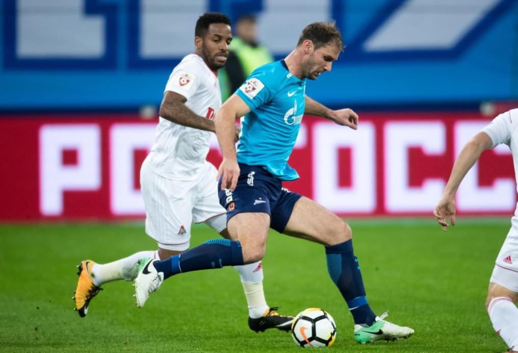 РОСГОССТРАХ-Чемпионат России 2017/18, 15-й тур, «Зенит» — «Локомотив»