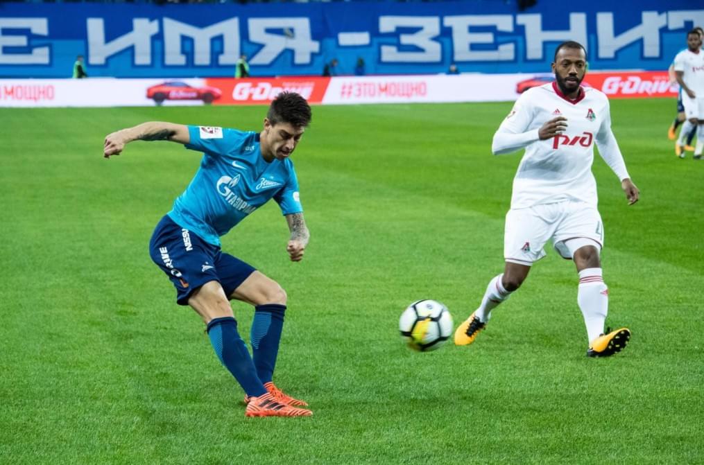 РОСГОССТРАХ-Чемпионат России 2017/18, 15-й тур, «Зенит» — «Локомотив»