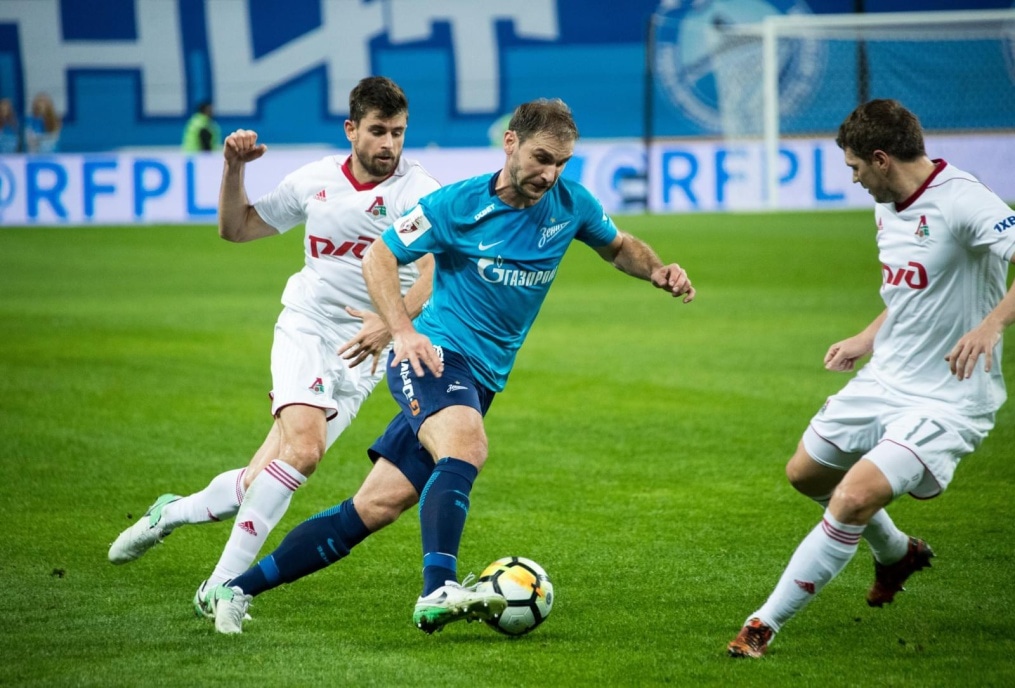 РОСГОССТРАХ-Чемпионат России 2017/18, 15-й тур, «Зенит» — «Локомотив»